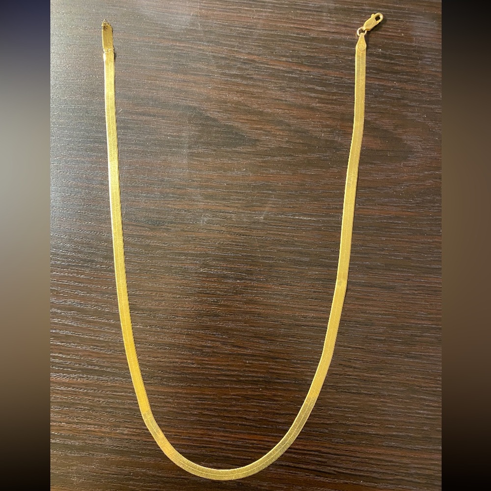Solid Gold 10k Chain Necklace - image 1